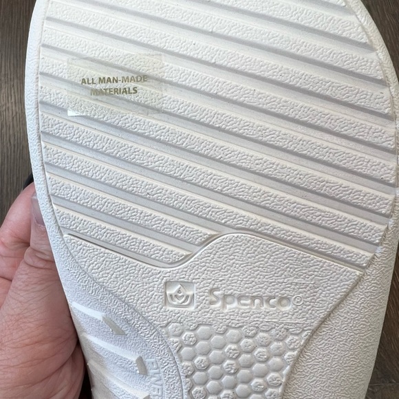 NWOT Spenco Black flipflop SZ 7 - Picture 5 of 6